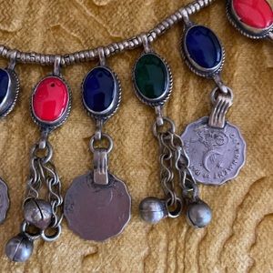 Colorful neckless “ ancient style design “